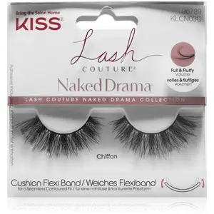 Comparateur de prix : KISS Lash Couture Naked Drama Collection - 1 paire de faux cils en mou...