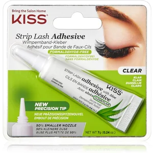 KISS Strip Lash Adhesive Clear - Wimperlijm - 7g, met Aloë Vera pas cher