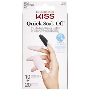 KISS Capuchons dissolvants pour trempage pas cher