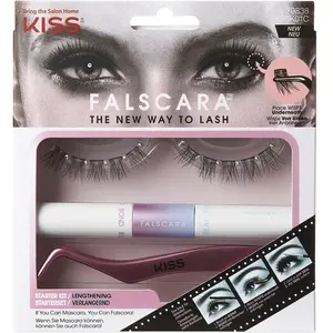 Comparateur de prix : Faux Cils - KISS - FALSCARA - Application Rapide - Noir - Look Naturel
