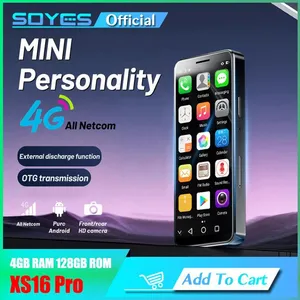 SOYES XS16 Pro 4G petit smartphone 4,0 pouces Android 10.0 Face ID 4Go... pas cher