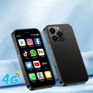 SOYES XS16 petit smartphone 3,0 pouces Android 10.0 quad-core 2000mAh RAM 2 Go ROM 16 Go Type-C Double SIM 4G téléphone mobile NoirVendu parcdiscount