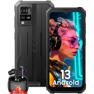 Blackview BV4800 Téléphone Portable Incassable 6,56" 4Go+32Go 5180mAh Smartphone Dual SIM Noir avec Airbuds 4 pas cher