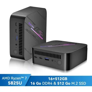 Mini PC Blackview MP100 AMD Ryzen 7 5825U 4.5GHz Max 16 Go 512 Go-SSD...Vendu parcdiscount