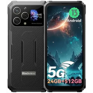 Blackview BL8000 Smartphone Incassable 5G 24Go+512Go 6.78" 8800mAh 50MP+16MP Android 13 Téléphone Débloque WiFi6 - Noir pas cher