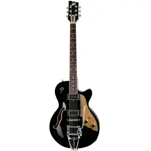 Duesenberg Starplayer TV Black semi-akoestische gitaar met kofferVendu parbax-music