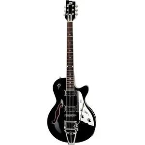 Duesenberg Starplayer TV Plus Black semi-akoestische gitaar met kofferVendu parbax-music