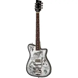 Duesenberg Duesenberg Alliance Johnny Depp Aluminium Top Plate Guitare Électrique Signature Avec ÉtuiVendu parbax-music