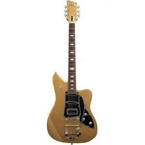 Duesenberg Paloma Custom Hanover Gold Limited Edition elektrische gitaar met koffer pas cher