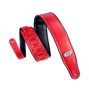 Levy's M26VP-RD - Sangle Guitare Vinyle Red pas cher