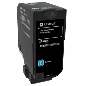 Lexmark 84C2HC0 Toner Cyaan Hoge capaciteit pas cher