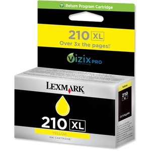 Lexmark 14L0177E (210XL) Inktcartridge Geel Hoge capaciteit pas cher