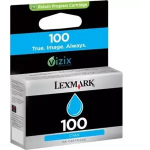 Cartouche d'encre LEXMARK n°100 cyan pas cher