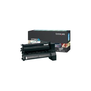 Lexmark C7720CX Toner Cyaan Extra hoge capaciteit pas cher