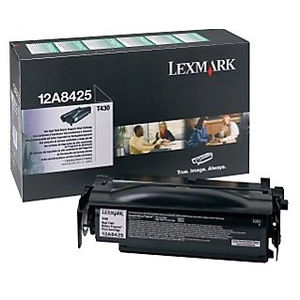 Lexmark 12A8425 Toner Zwart pas cher