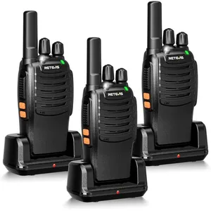 Retevis H777 Talkie Walkie Longue Portée, Appairage en Un clic, Alarme...Vendu parcdiscount