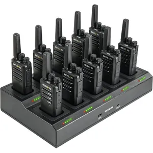 Retevis RT668 Talkie Walkie, Chargeur 10 en 1, Charge Efficace,Fentes ...Vendu parcdiscount