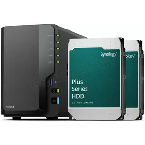 Synology Serveur NAS DiskStation DS225+ - 24To (2x12To) HDD Plus, NAS,... pas cher