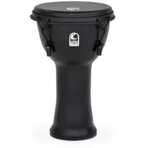 Toca SFDMX-10BM Freestyle Djembé accordage à tirants 10'' Noir Mamba