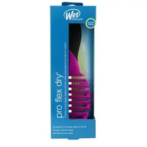 3197 Borstel The Wet Brush Flex Dry Purple Paars pas cher