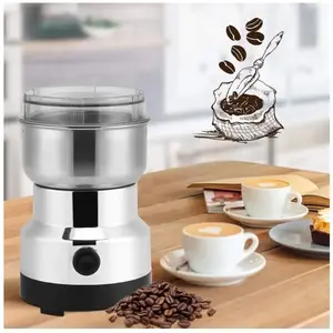 Moulin à café électrique en acier inoxydable - Gris - YES pas cher