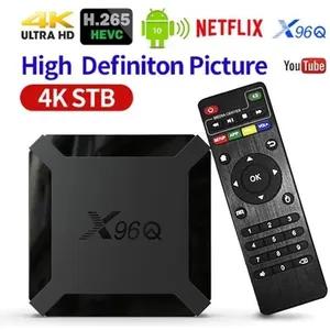 SURENHAP - X96Q Smart TV Box Android 10.0 Allwinner H313 Quadcore Media Player 1G + 8G 4K 2598660Vendu parcdiscount