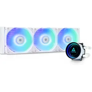 Chieftec ICEBERG 360-RGB-W (weiss), Refroidissement liquide CPU, Blanc pas cher