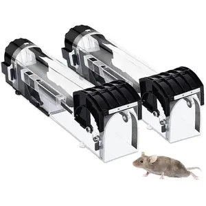 BIGILANTUH 2 Pièces Piège à Souris, Souricières intelligents sans Cruauté, Souris Originale, Attrape des Souris vivantes Piège à Rats en pas cher