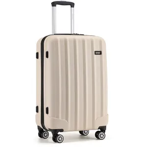 Kono Valise de Voyage Grande 77x49.5x30cm avec roulettes Rigide Léger ... pas cher