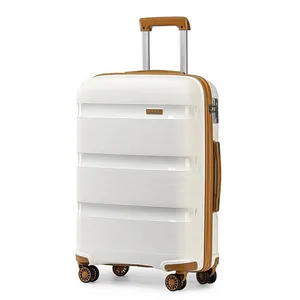 KONO Valise Cabine 55x40x20cm Bagage à Main Valise Rigide en Polypropylène ... pas cher