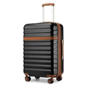 Kono Valise Moyenne Rigide Bagage Cabine 65x43.5x25cm Valise de Voyage... pas cher