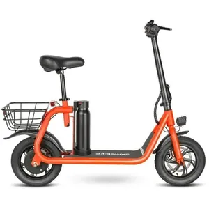 Samebike-Samebike Sm-C01 Trottinette Électrique Pliable Avec Siège,Mot... pas cher