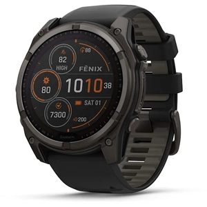 Comparateur de prix : Garmin Fenix 8 Sapphire Solar Titane 51mm Carbon Gray