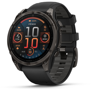 Comparateur de prix : Garmin Fenix 8 Sapphire Amoled Titane 47mm Carbon Gray Gris