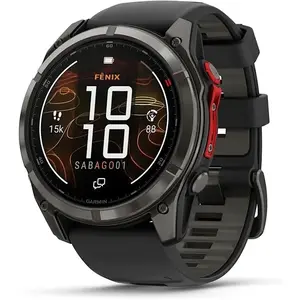 Garmin Montres Connectée Fenix 8 51 Mm Microled Sapphire