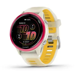 Garmin Forerunner 570, 42mm, white/yellow (42 mm), Montre connectée pas cher