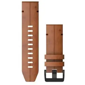 Comparateur de prix : Bracelet Garmin QuickFit 26 mm Cuir Marron