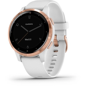 Garmin vivoactive 4S - Montre connectée GPS multisports - Rose Gold White pas cher