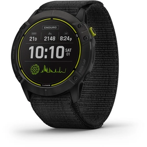 Montre GPS en titane Garmin Enduro - gris/noir - TU