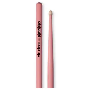 Paire de baguettes Vic Firth KIDSTICKS - spéciale enfant rose pas cher