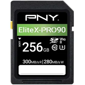 PNY Carte Mémoire SD 256GB X-PRO 90 Classe 10 U3 V90 UHS-II pas cher