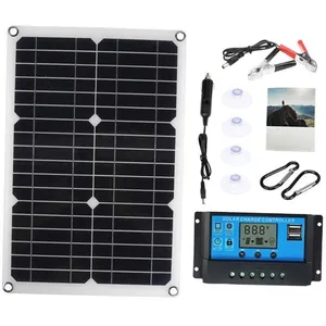 HOMYL 180w chargeur de batterie de panneau solaire double USB Set fournitures étanche Contrôleur 20A Flameer pas cher