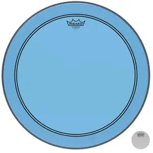 Remo P3-1326-CT-BU Powerstroke P3 Colortone Blue 26 inch pas cher