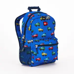 LEGO Autre Sac à dos - Voitures sur fond bleu 5008688 pas cher