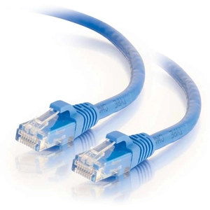 C2G - Cordon de raccordement - RJ-45 (M) pour RJ-45 (M) - 1.5 m - UTP - CAT 6a - démarré, sans crochet - bleu pas cher