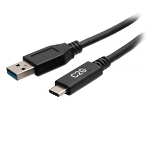 C2G 0,5 m USB-C[R] mâle vers USB-A mâle   USB 3.2 Gen 1 (5 Gbps)