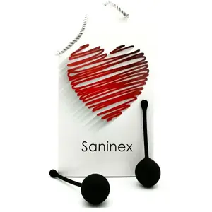 SANINEX SEXTOYS | Saninex Clever Black Ball - Zorg Cadeau voor Vrouw pas cher