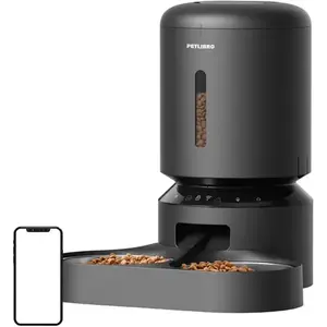 Petlibro Granary food dispenser with double bowl, Wifi, 5L(black) (5 l), Gamelle