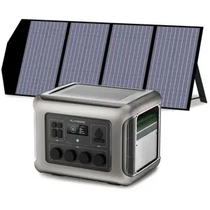 Générateur solaire 2500W  ALLPOWERS centrale électrique portable 2016Wh batterie LFP avec panneau solaire pliable 140W