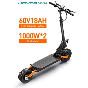Trottinette électrique-JOYOR S10-S-Z-pliable,moteurs 1000W*2,batterie ...